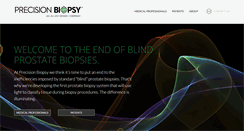 Desktop Screenshot of precisionbiopsy.com